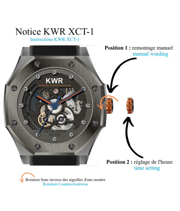 KWR XCT-1 사용 설명서
