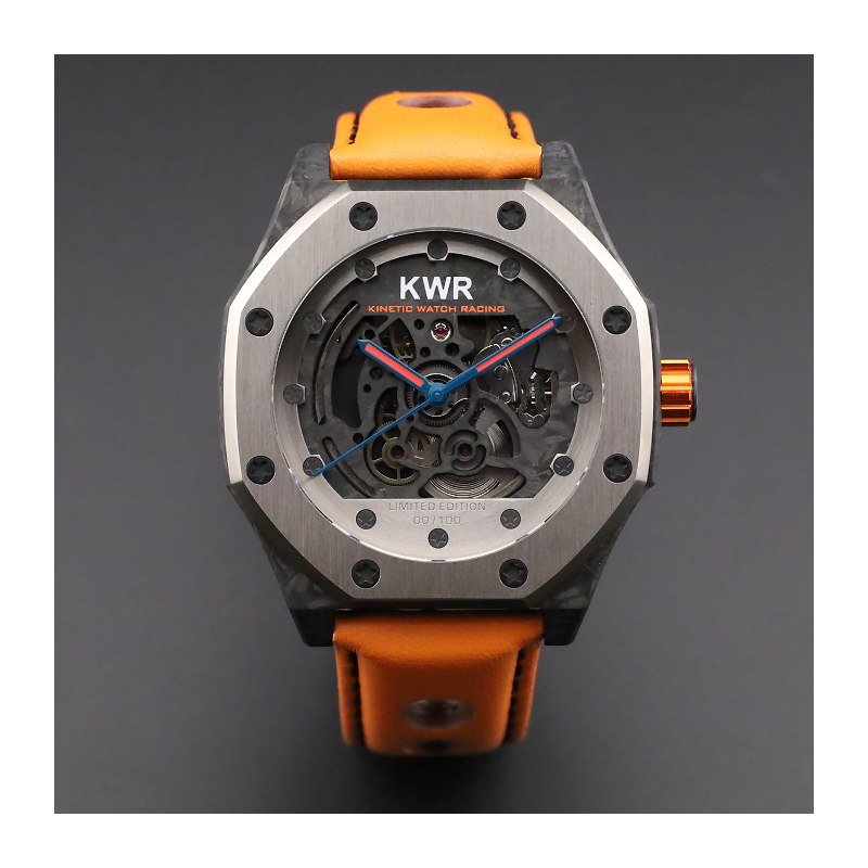 Montre KWR XCT-1 vue de face – édition limitée - kwrwatch - montre de luxe Montre KWR XCT-1 vue de face – édition limitée - kwrwatch - montre de luxe